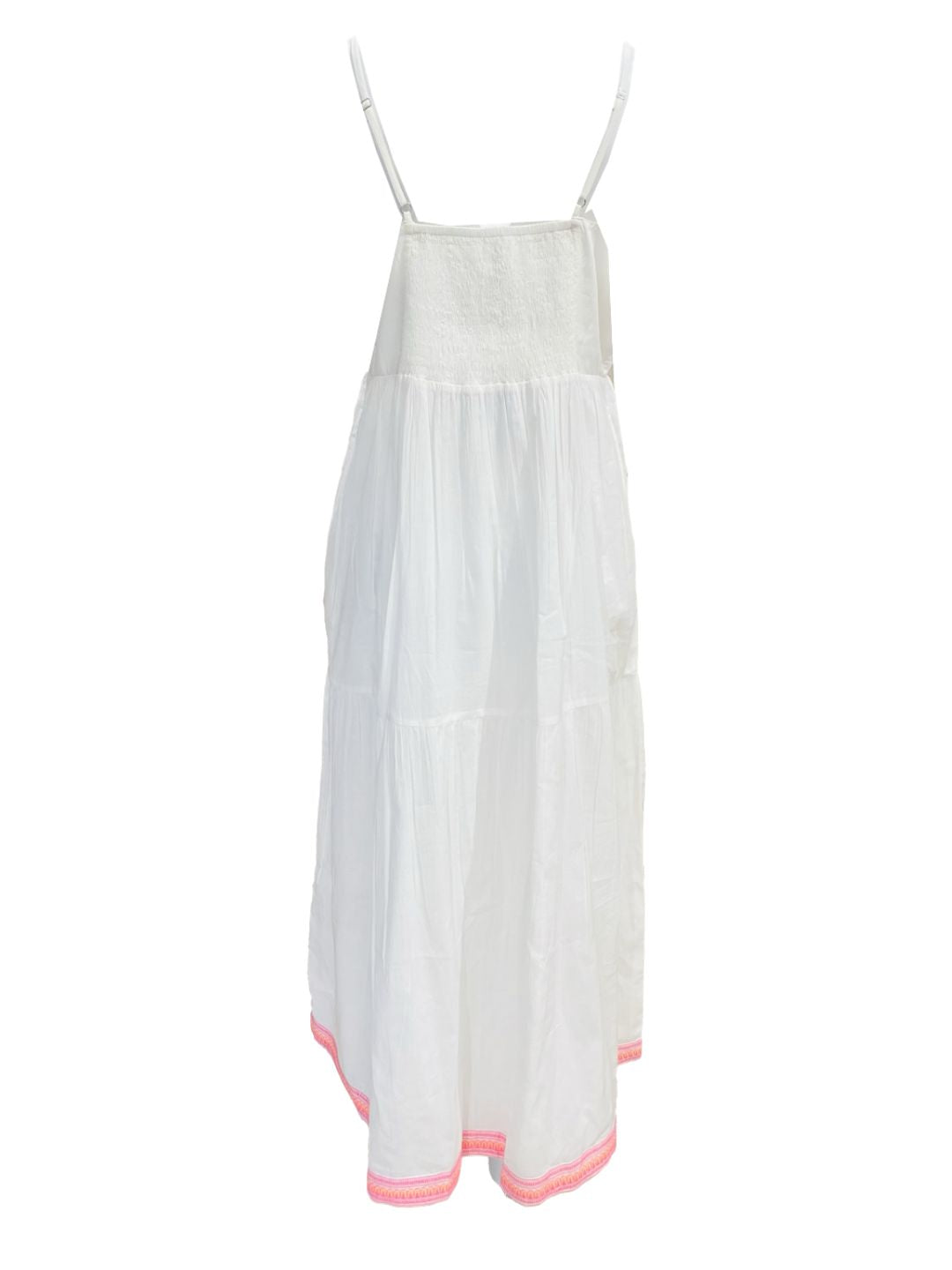Abito Lungo Ricamati in Cotone Boho-Chic