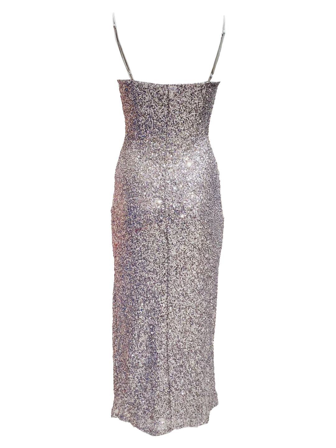 Abito Pailettes Rosato 13064