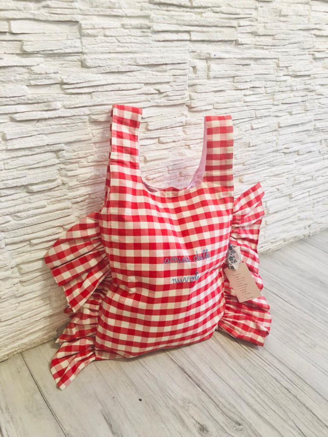 BORSA A MANO VOLANTS MAXI "Amica delle Nuvole" BM002