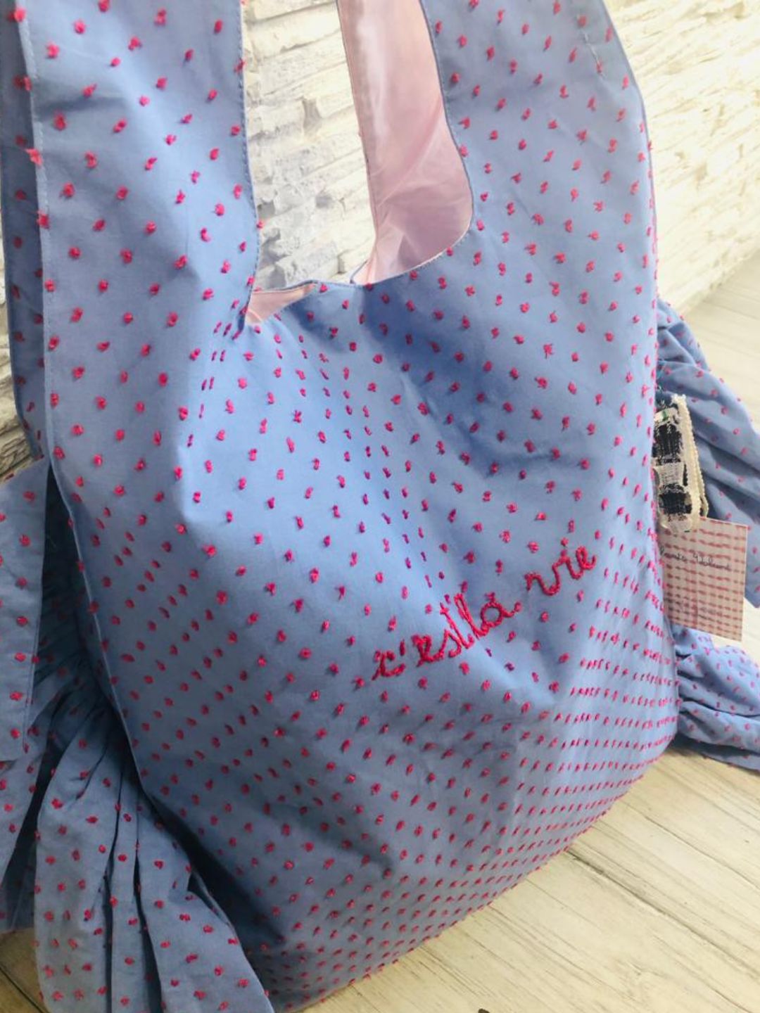 BORSA A MANO VOLANTS MAXI " C'est la Vie " BM002