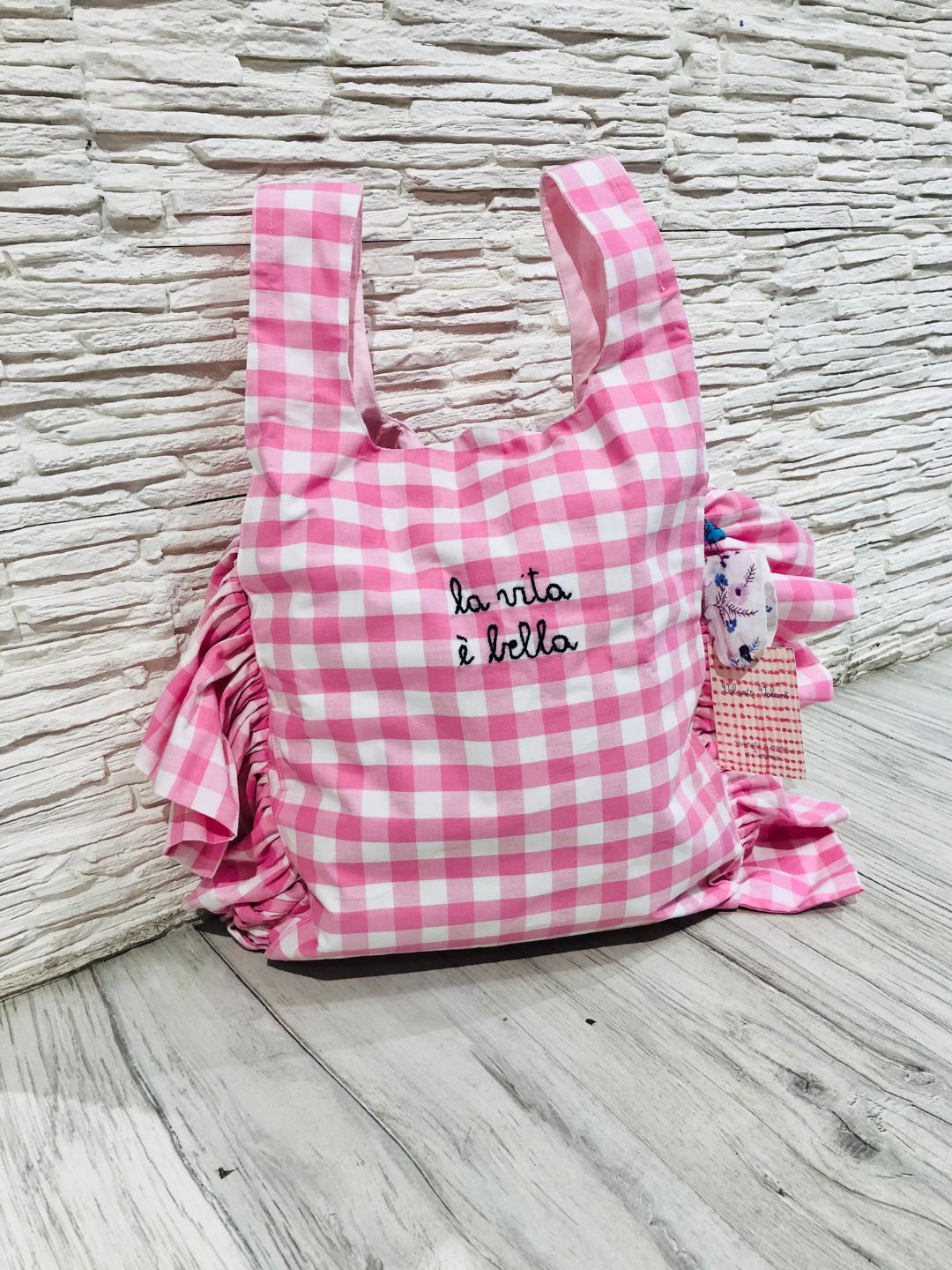 BORSA A MANO VOLANTS MAXI "La Vita è Bella" BM002