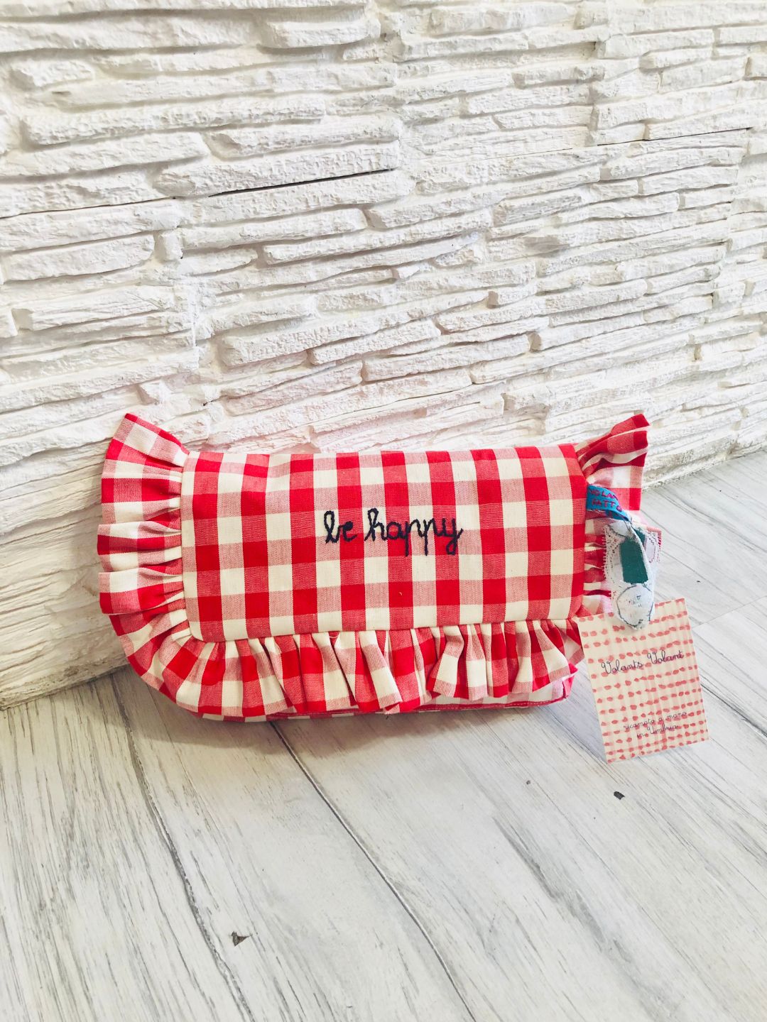 BORSA A TRACOLLA CLASSIC VOLANTS "Be Happy" BT001