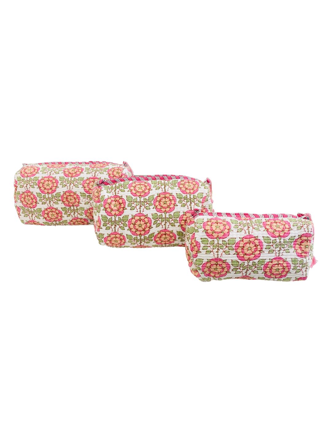 Beauty Case trapuntato Radical Chic Rosa