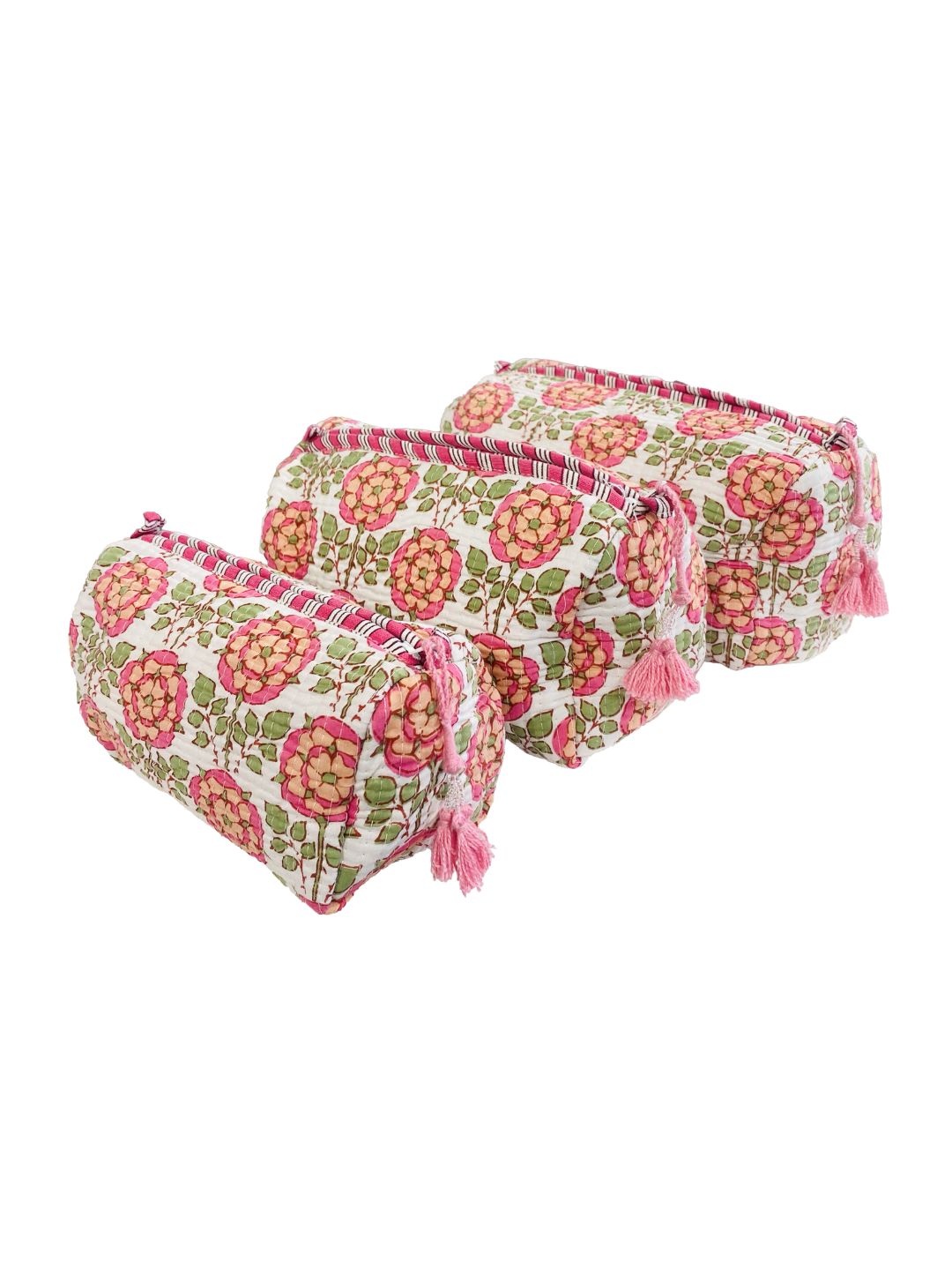Beauty Case trapuntato Radical Chic Rosa