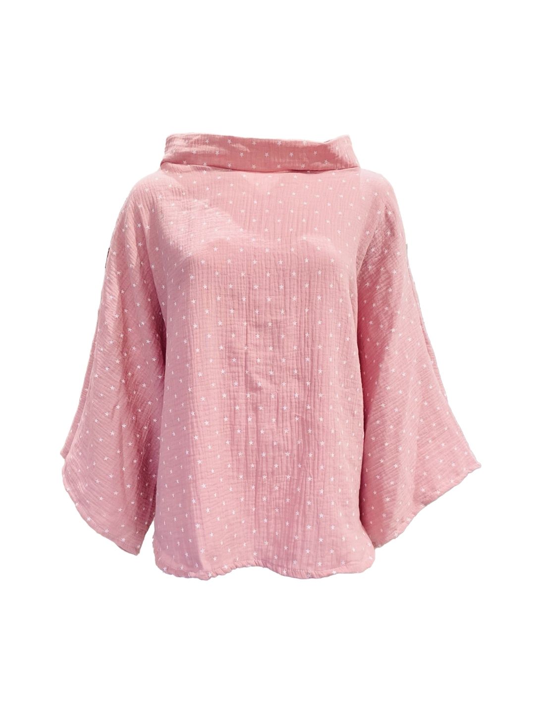 Blusa Elena Rosa con Stelle Ribes of LOVE