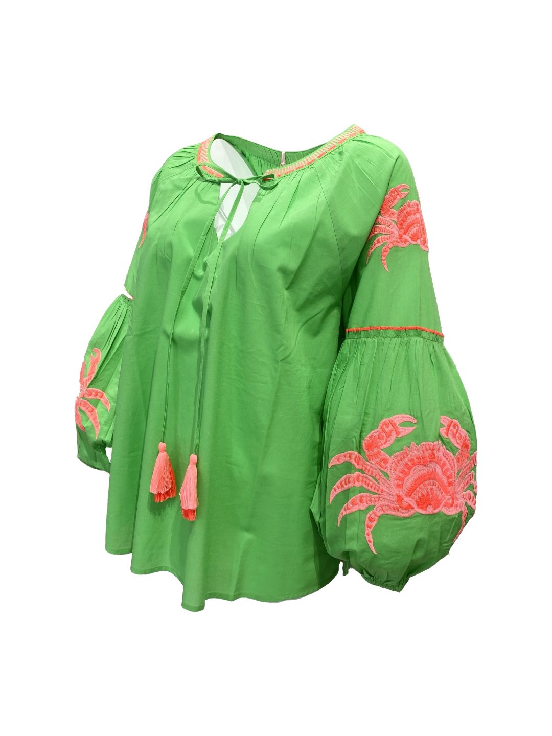 Blusa Ricamata in Cotone Boho-Chic Mod.3