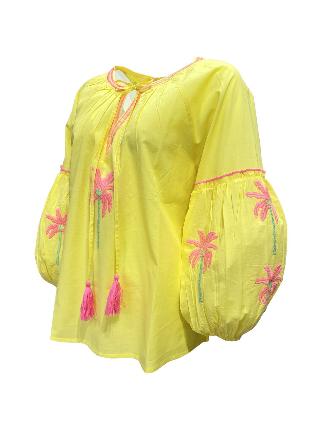 Blusa Ricamata in Cotone Boho-Chic Mod.4