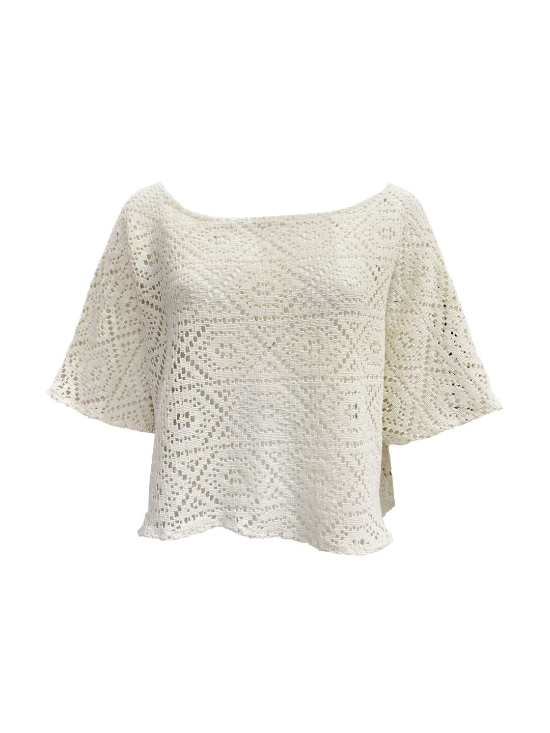 Blusa Scatoletta Macramè Ribes of LOVE