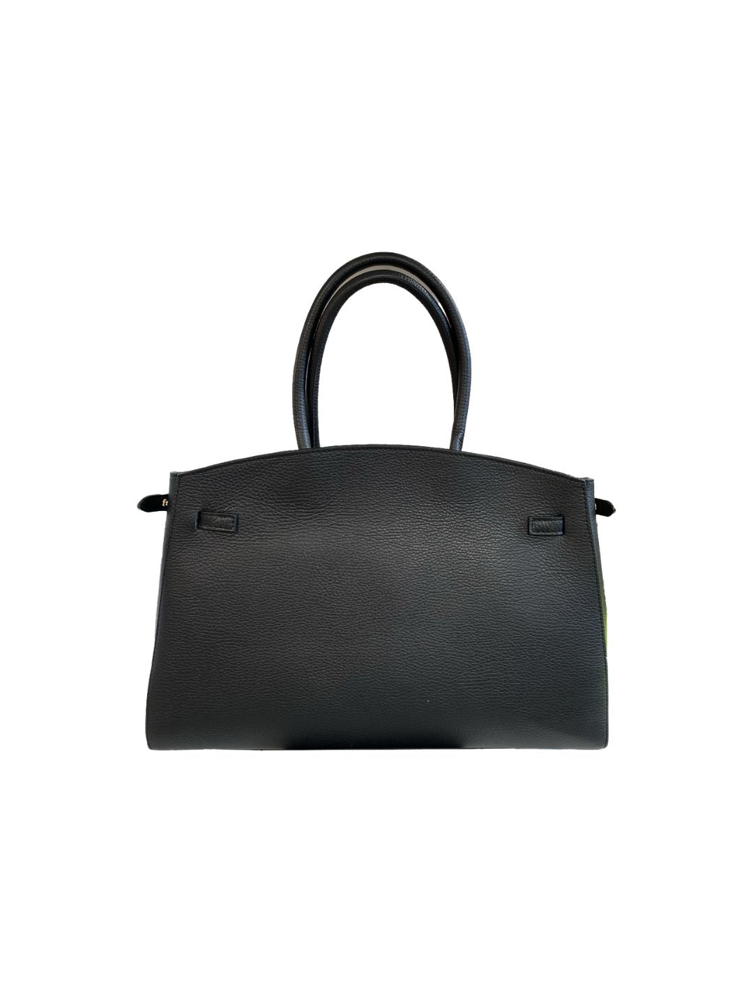Borsa Shopper Classic in Vera Pelle Dollaro art.86117