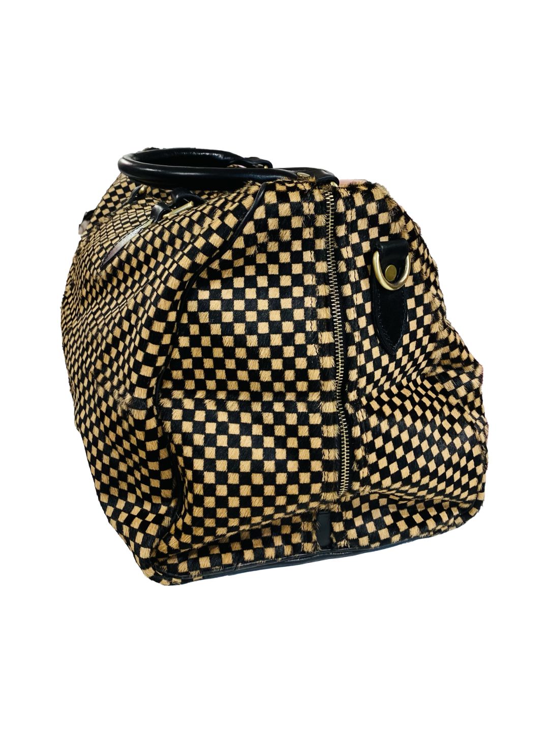 Borsa da Viaggio Weekend in Pelle di Cavallino Grande Mod.2