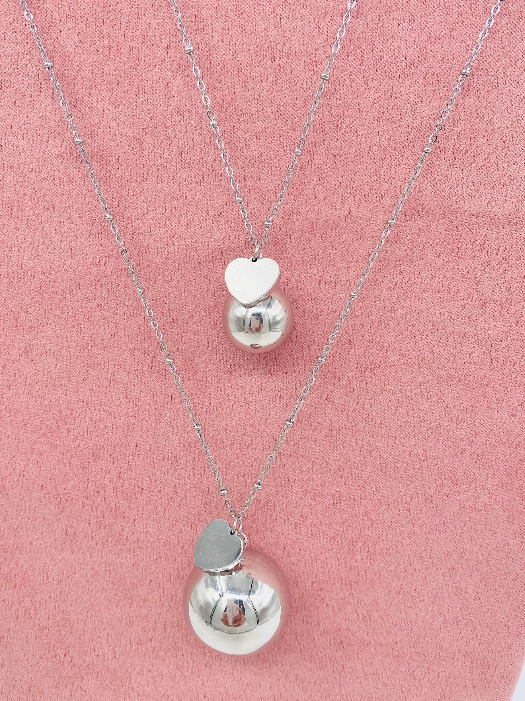 COLLANA CHIAMA ANGELI SFERA Color.Argento