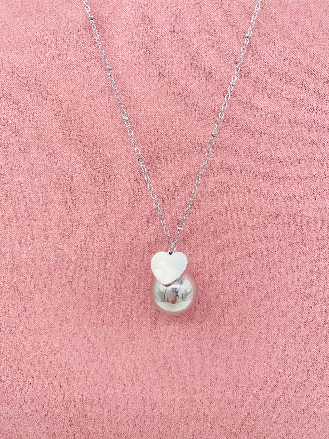 COLLANA CHIAMA ANGELI SFERA Color.Argento