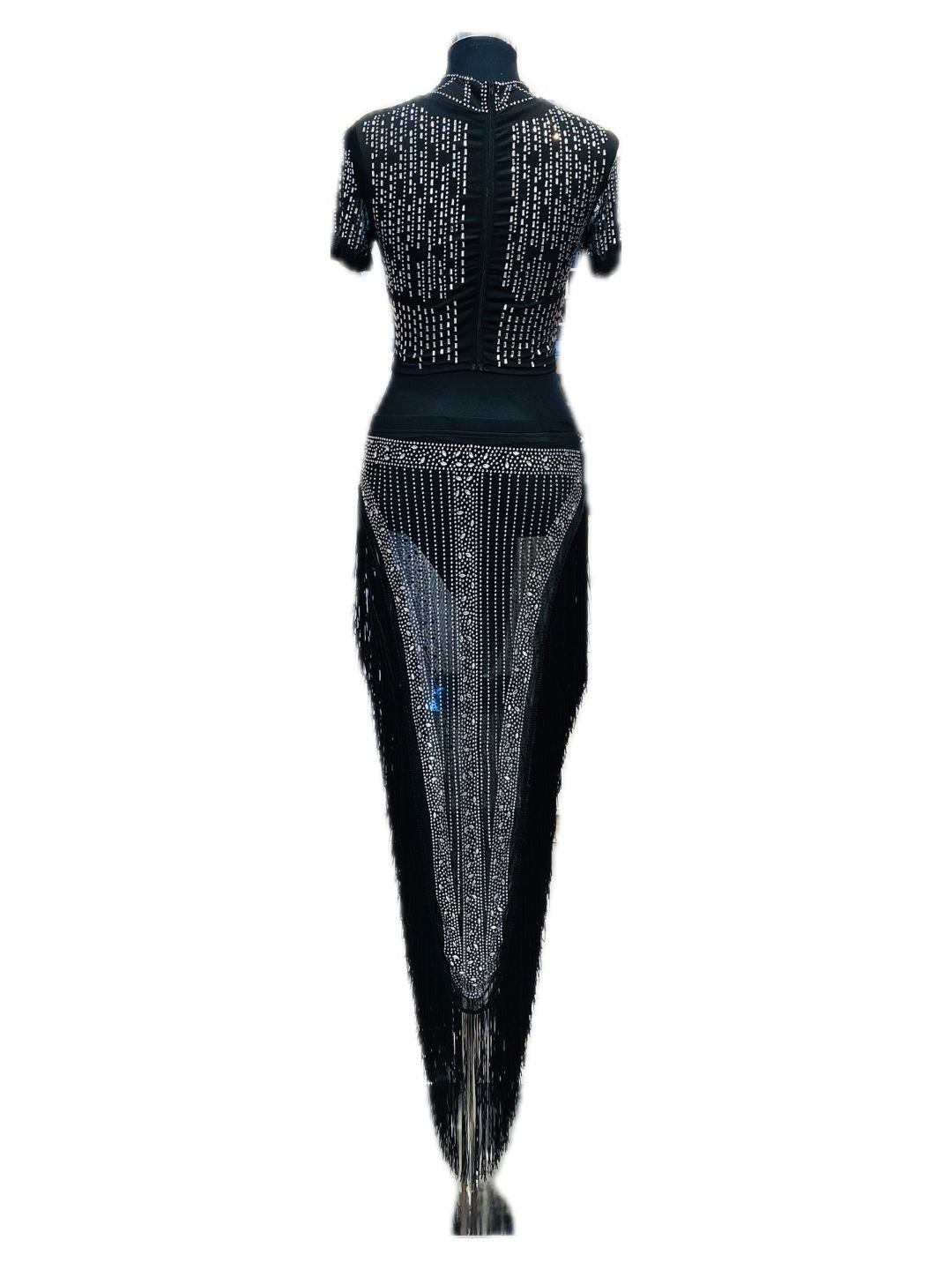COMPLETO STRASS TOP GONNA FRANGE 739327