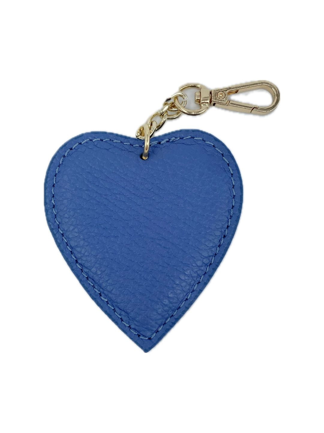 HEART KEY RING IN LAVENDER LEATHER 134