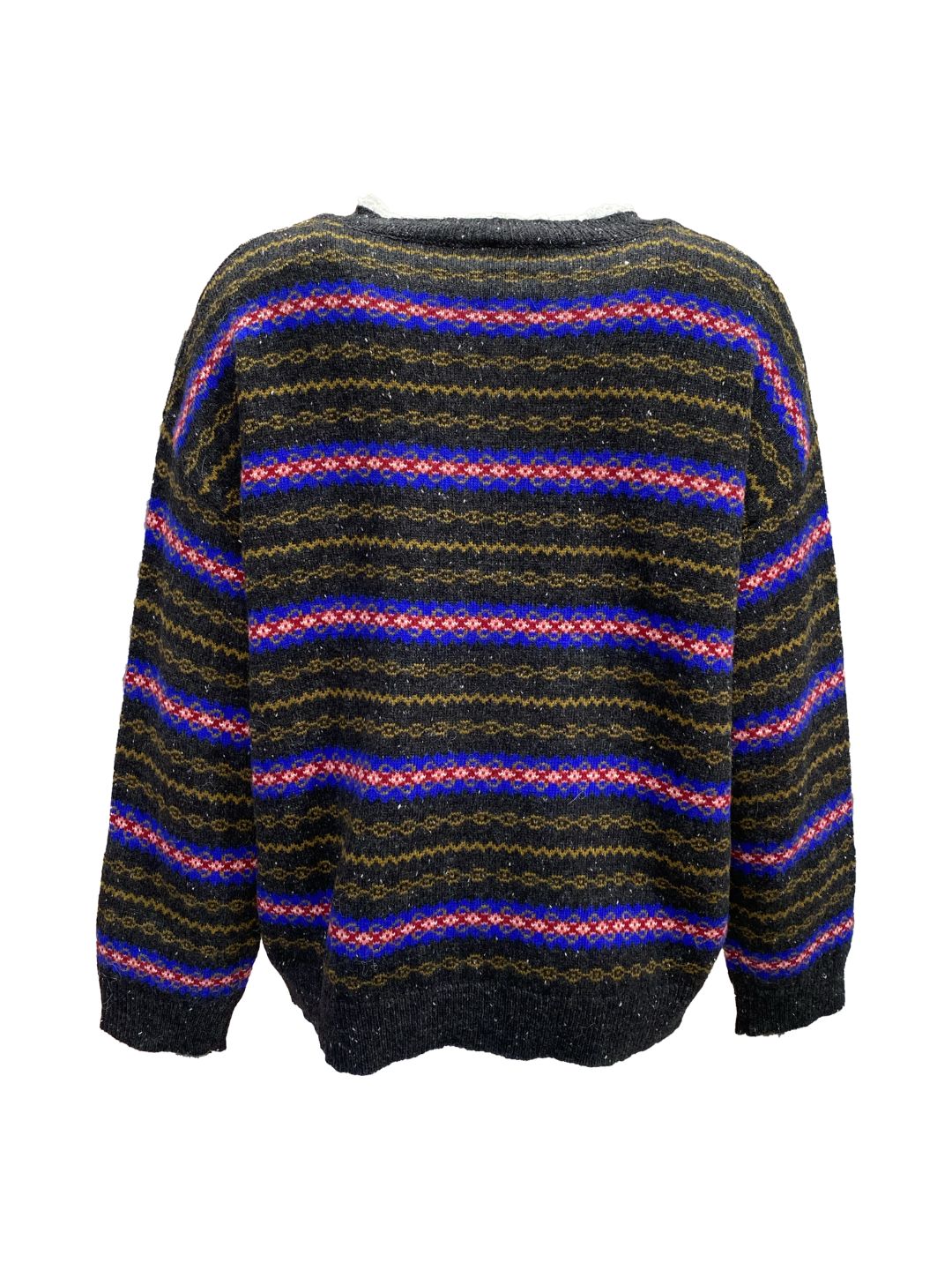 Cardigan Maina Fantasia Multicolor con Pizzo Bianco Casbah Love