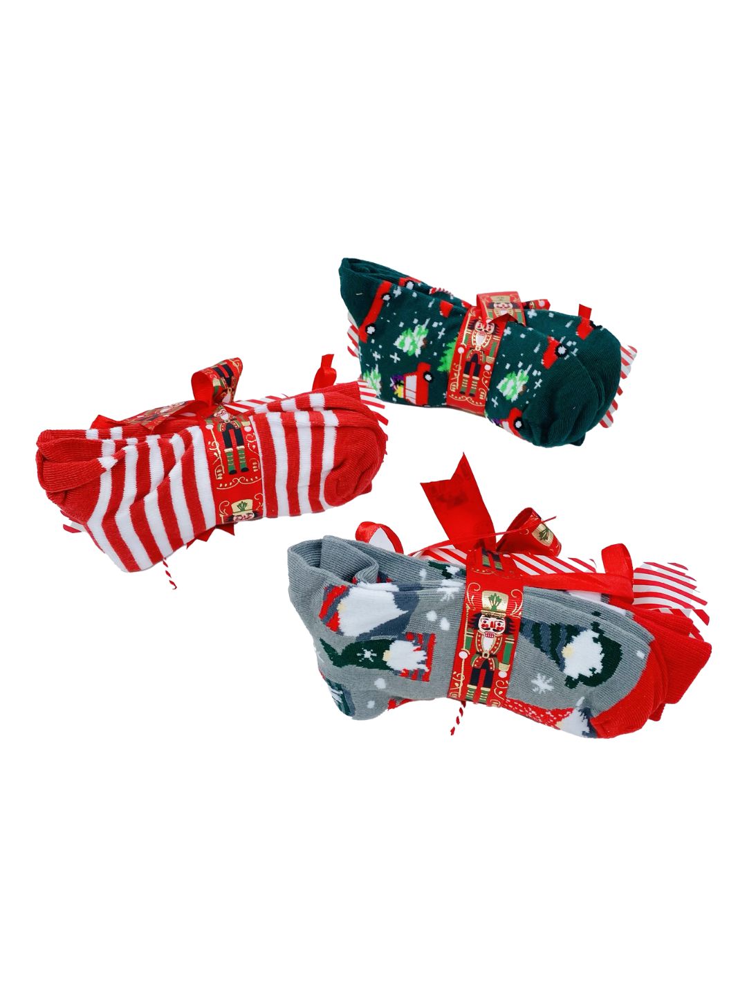 Confezione Natalizia CALZINO NATALE+CARAMELLA CON BRACCIALE 🎁