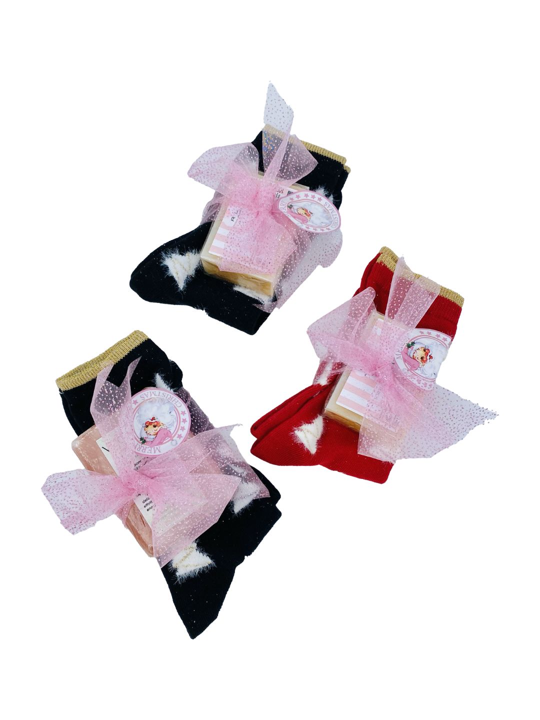 Confezione Natalizia CALZINO+SAPONETTA🎁