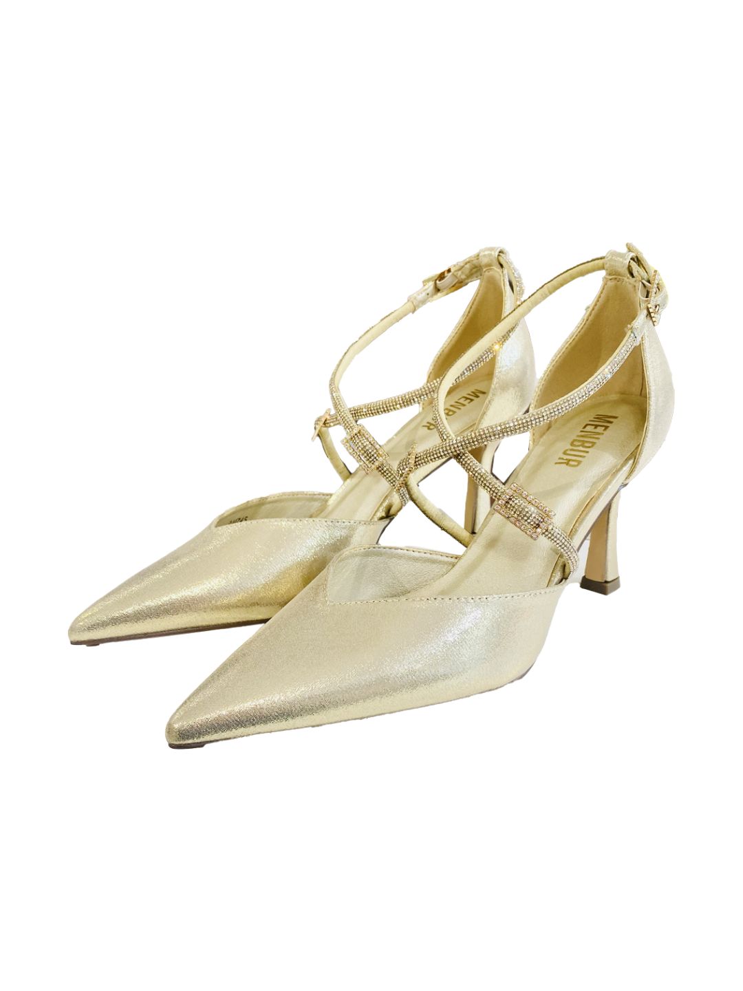 SILVER RHINESTONE SANDAL 24456