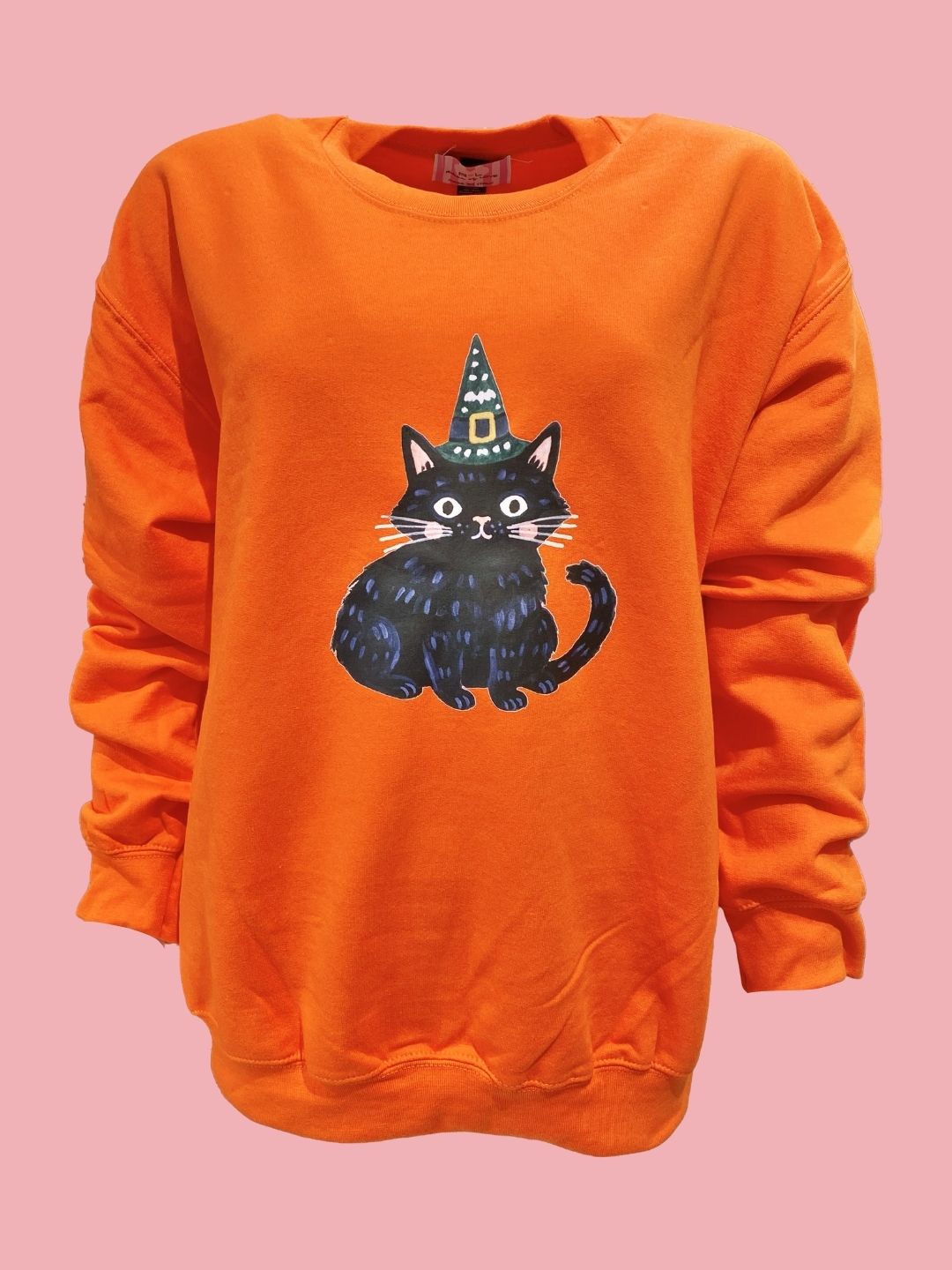 Felpa Halloween Arancio Vivo Mod.2 Ribes of LOVE