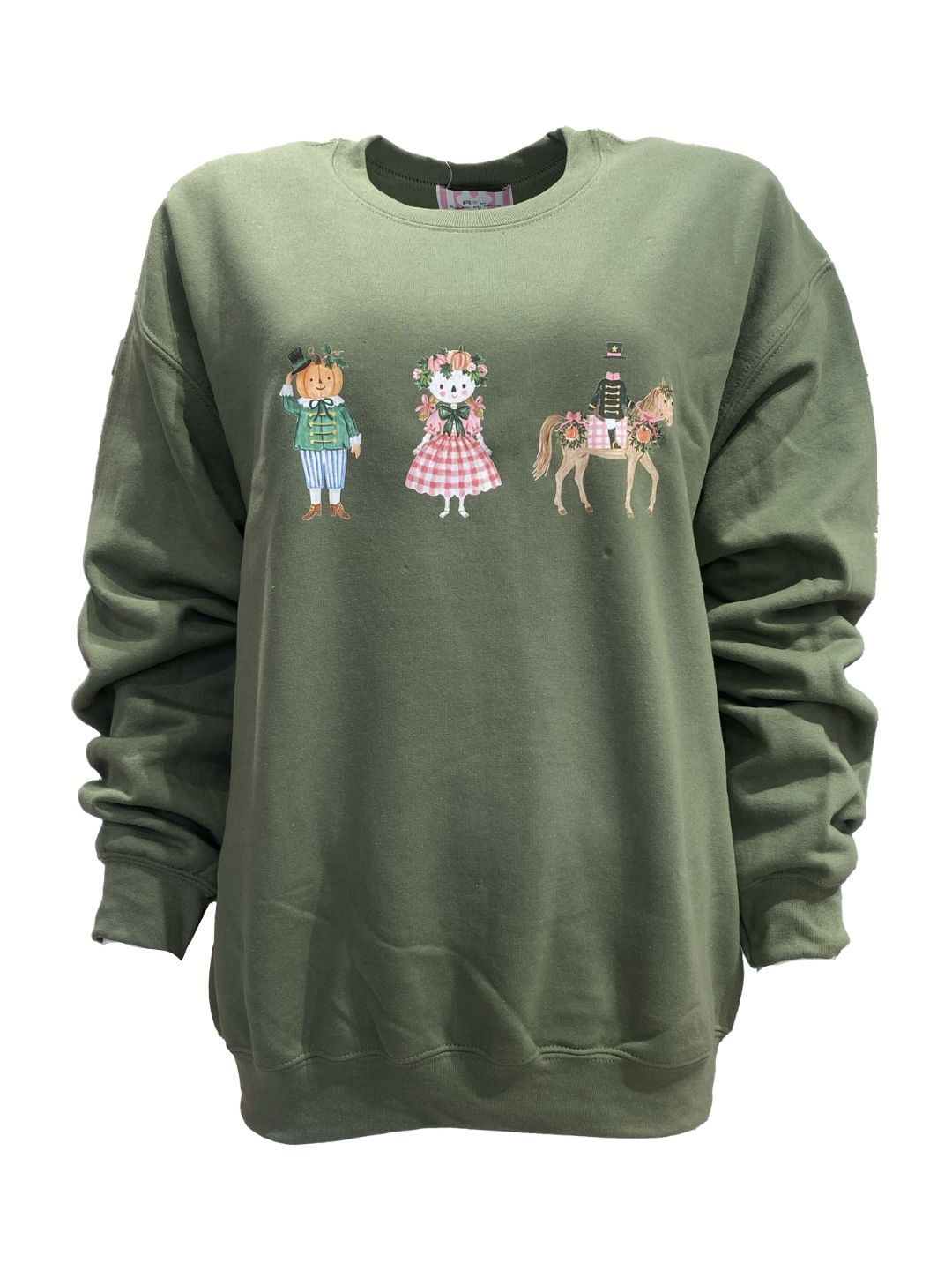 Felpa Halloween Verde Mod.1 Ribes of LOVE