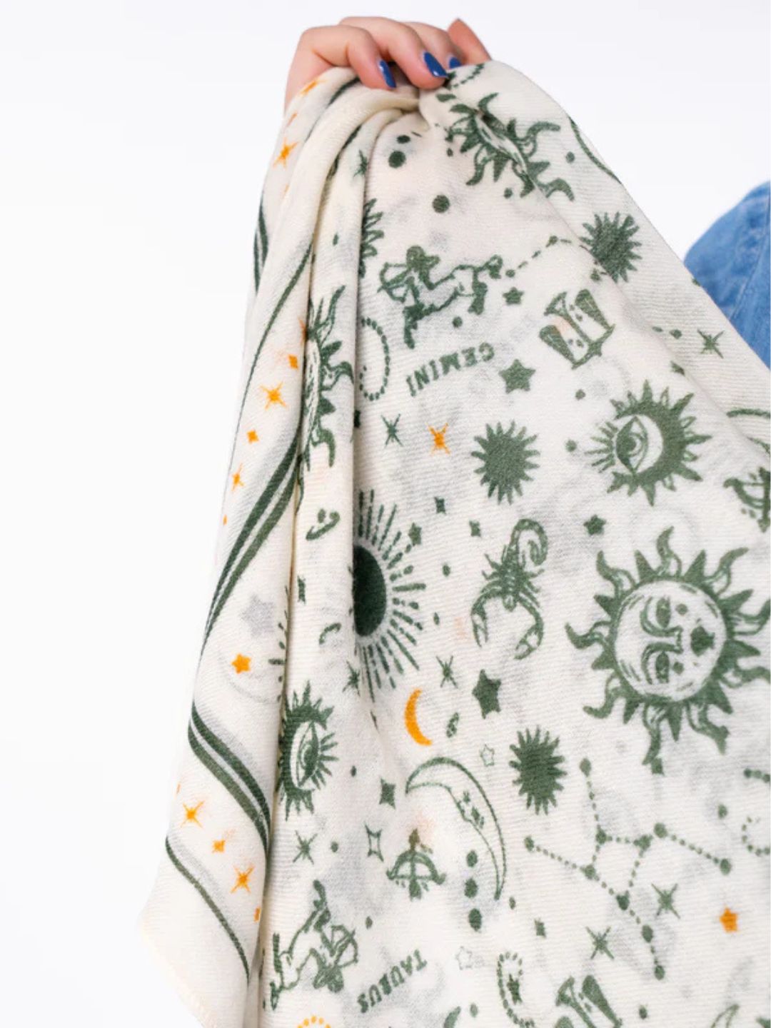 Foulard Lana Madeleine Ecru