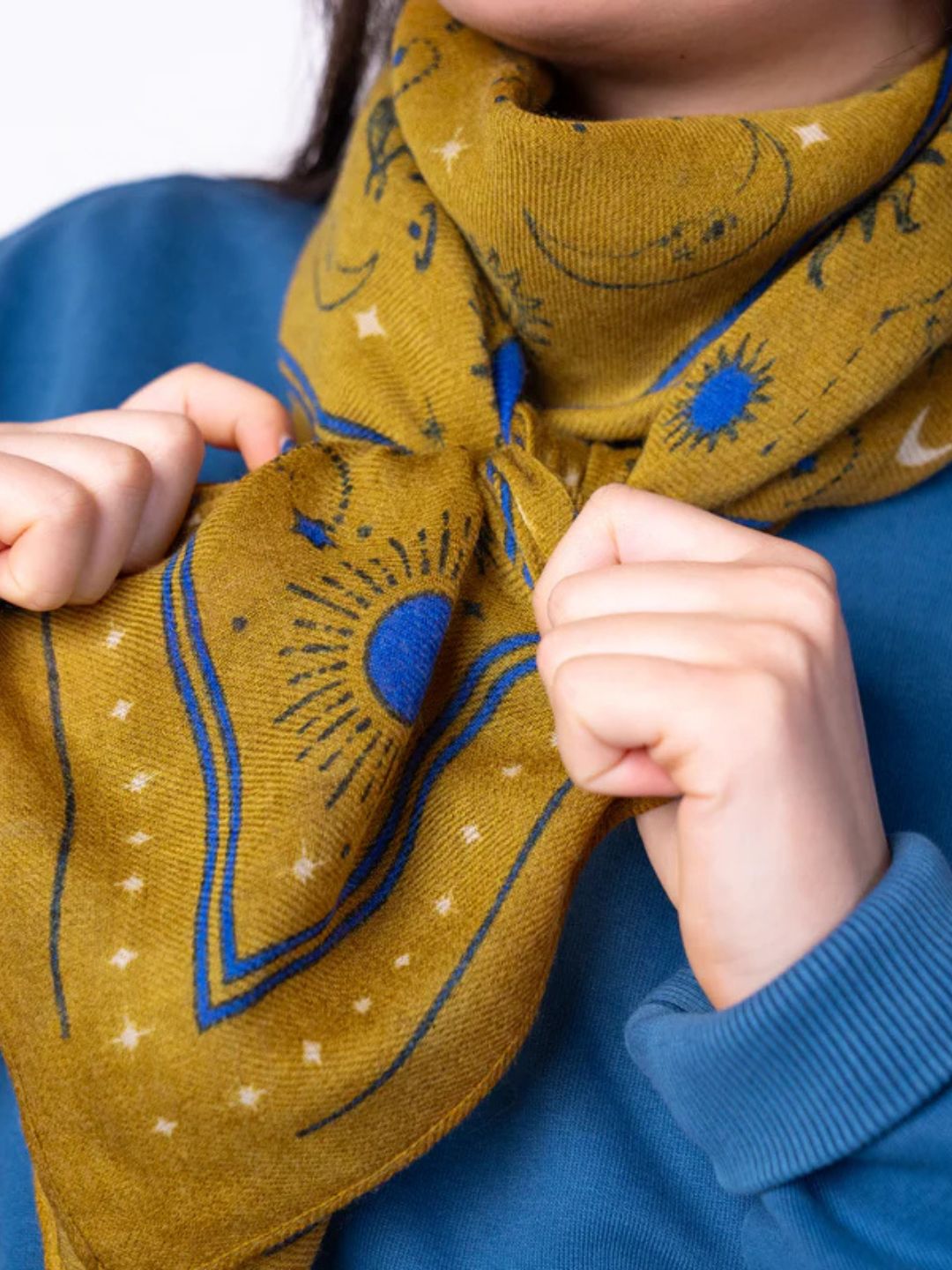 Foulard Lana Madeleine Olive