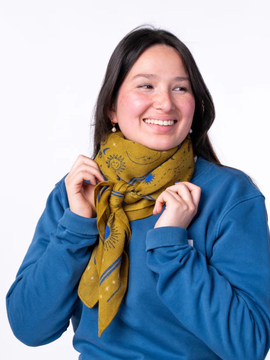 Foulard Lana Madeleine Olive