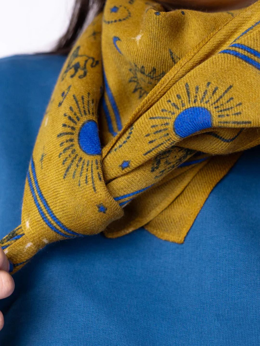 Foulard Lana Madeleine Olive