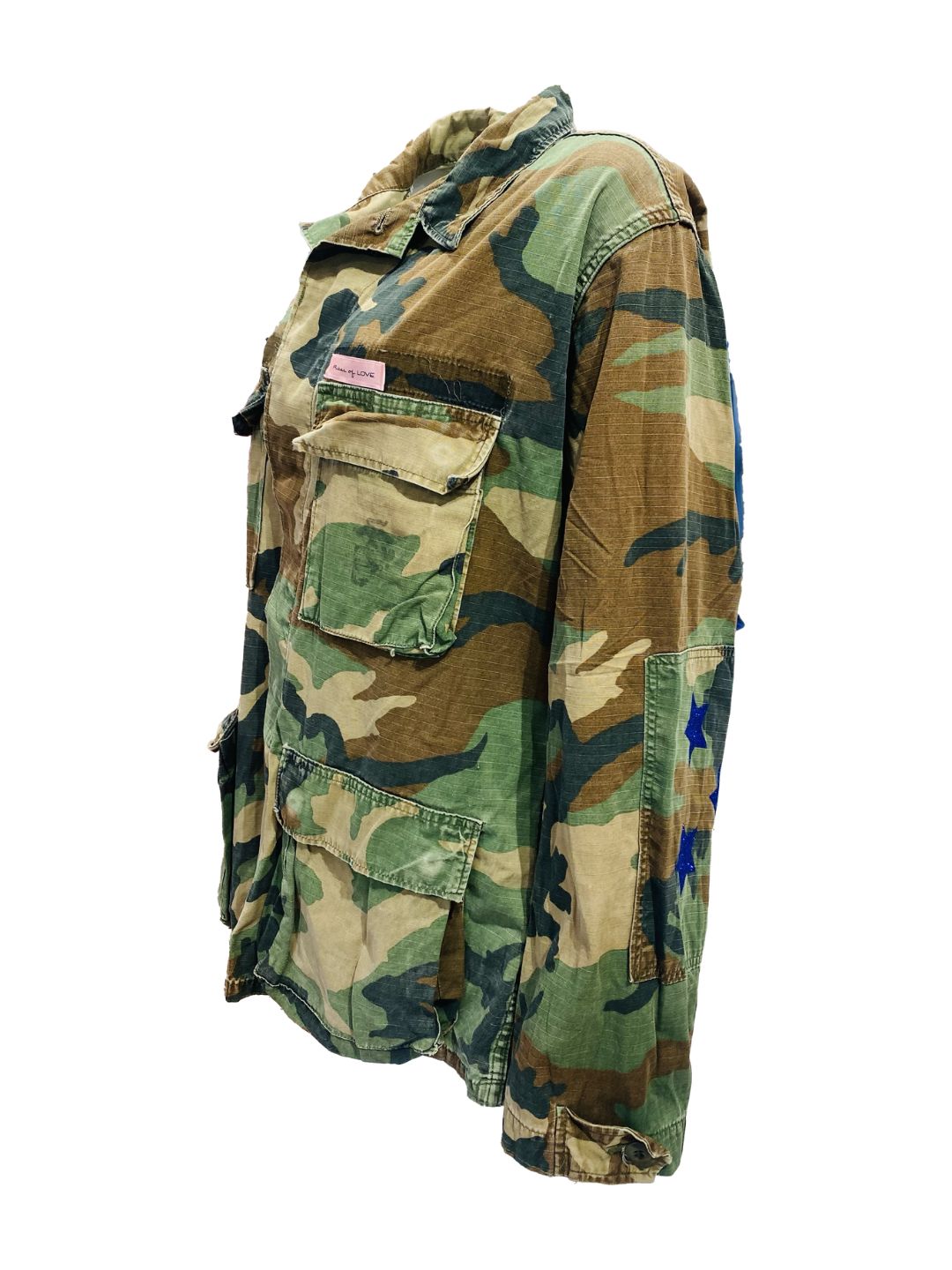 VINTAGE MILITARY JACKET Mod.9 Ribes of LOVE