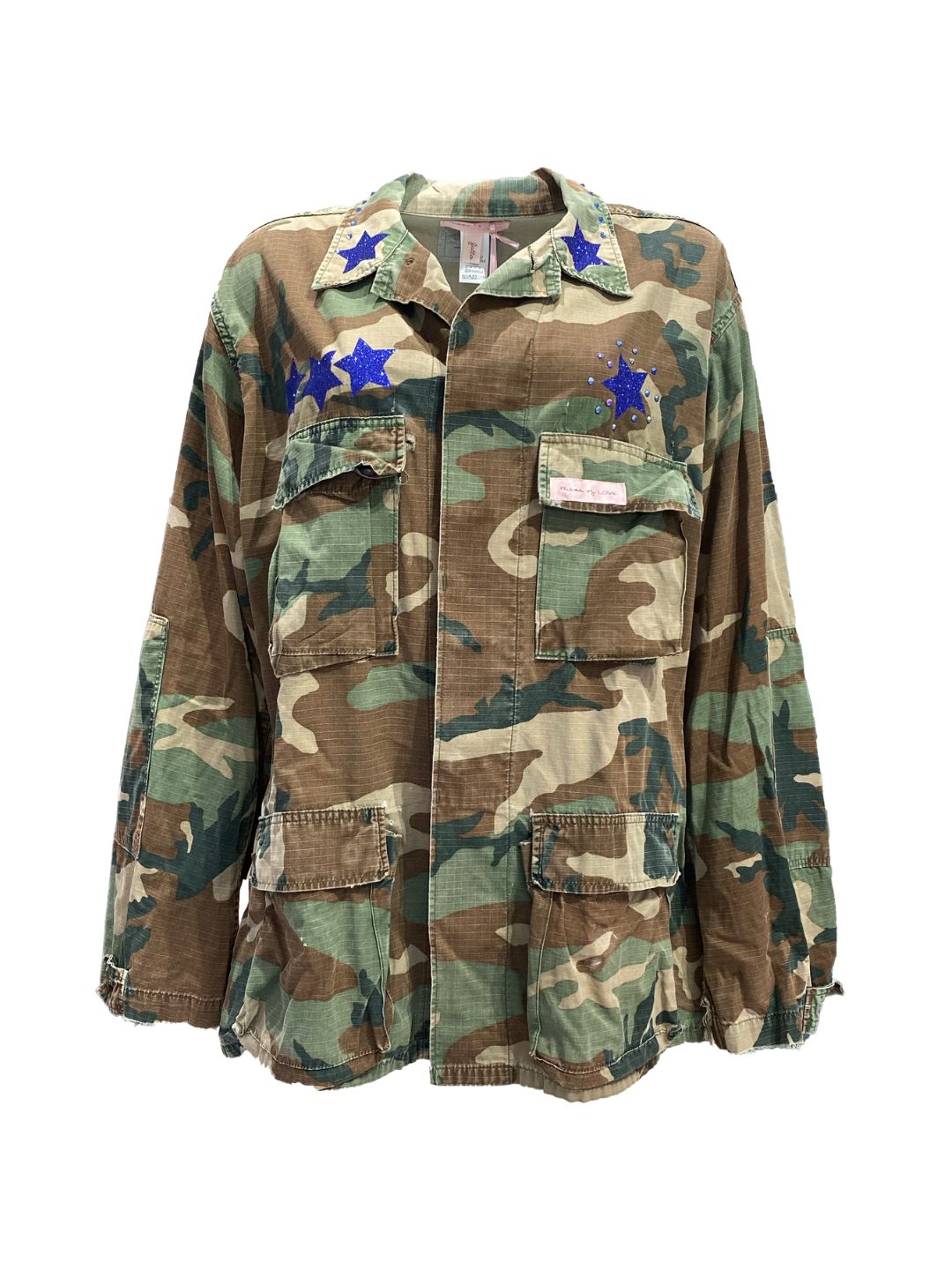 VINTAGE MILITARY JACKET Mod.9 Ribes of LOVE