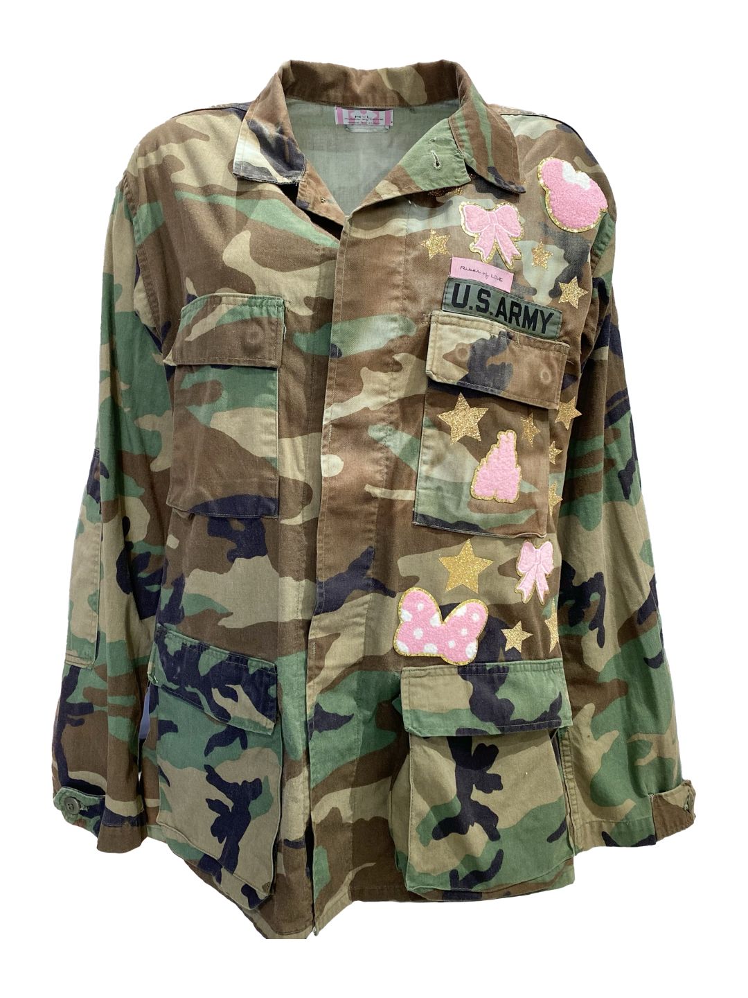 VINTAGE MILITARY JACKET Mod.9 Ribes of LOVE
