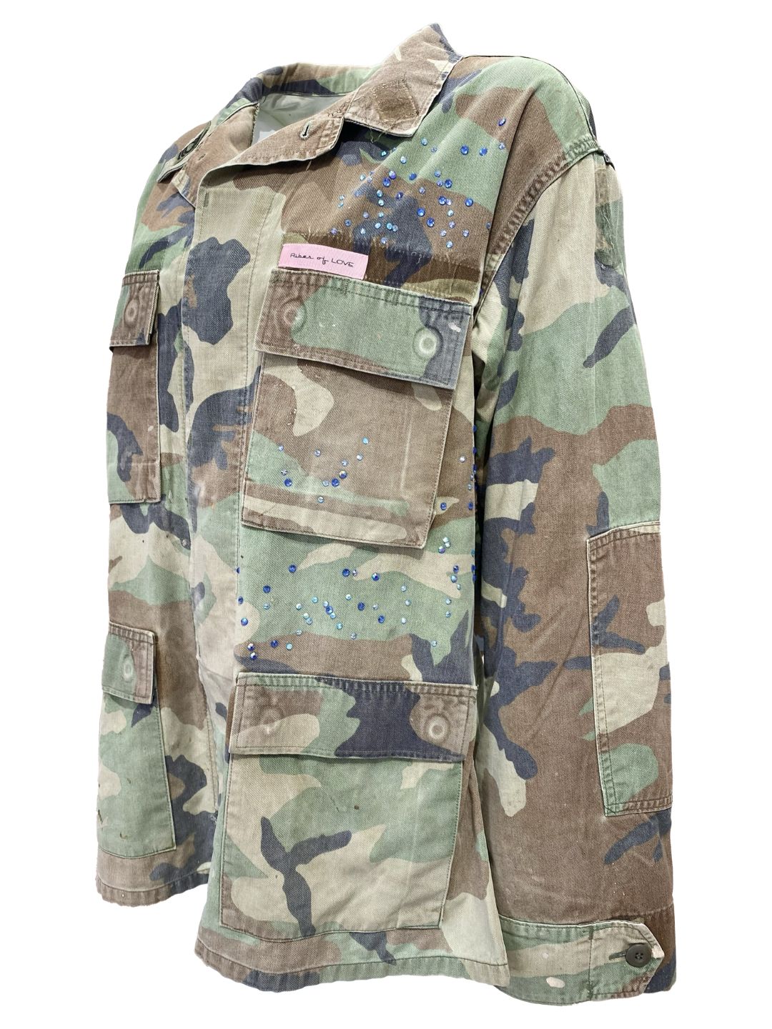VINTAGE MILITARY JACKET Mod.9 Ribes of LOVE