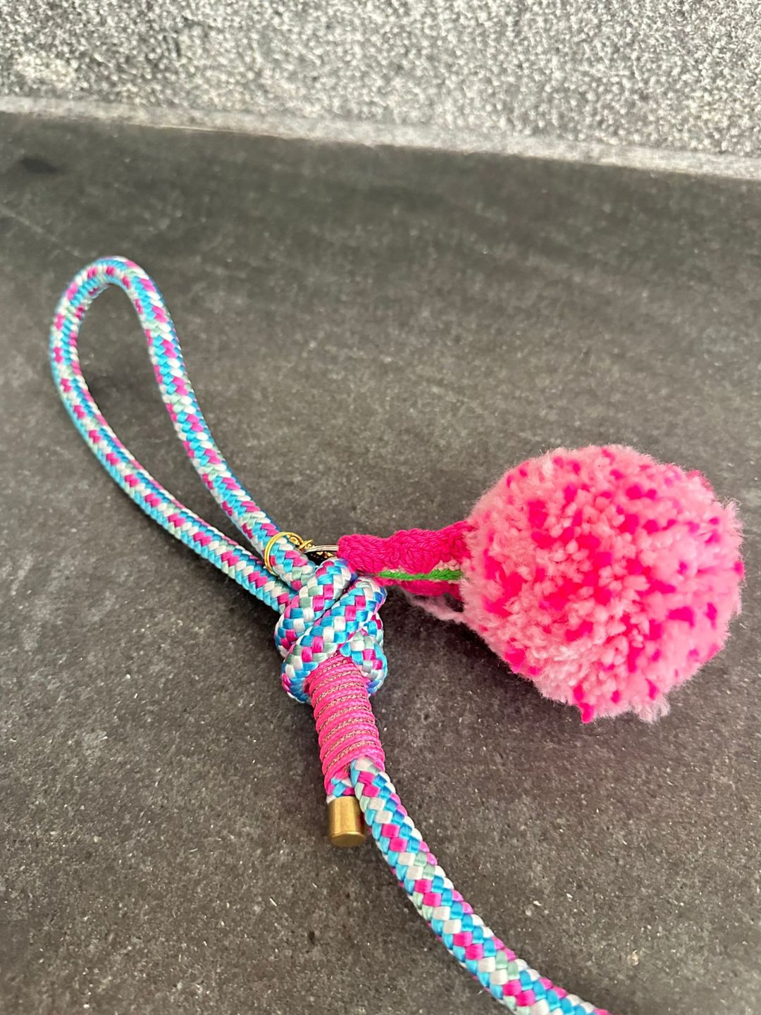 GUINZAGLIO MARLEY&ME POM POM FUCSIA