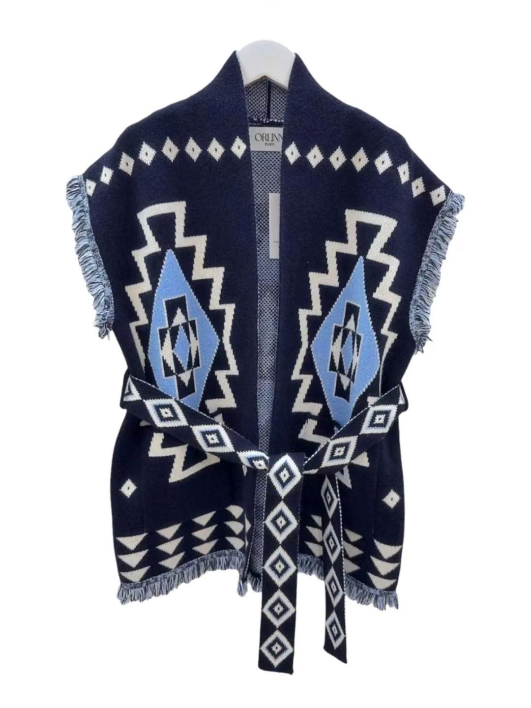 Gliet Bandana with White Fringe