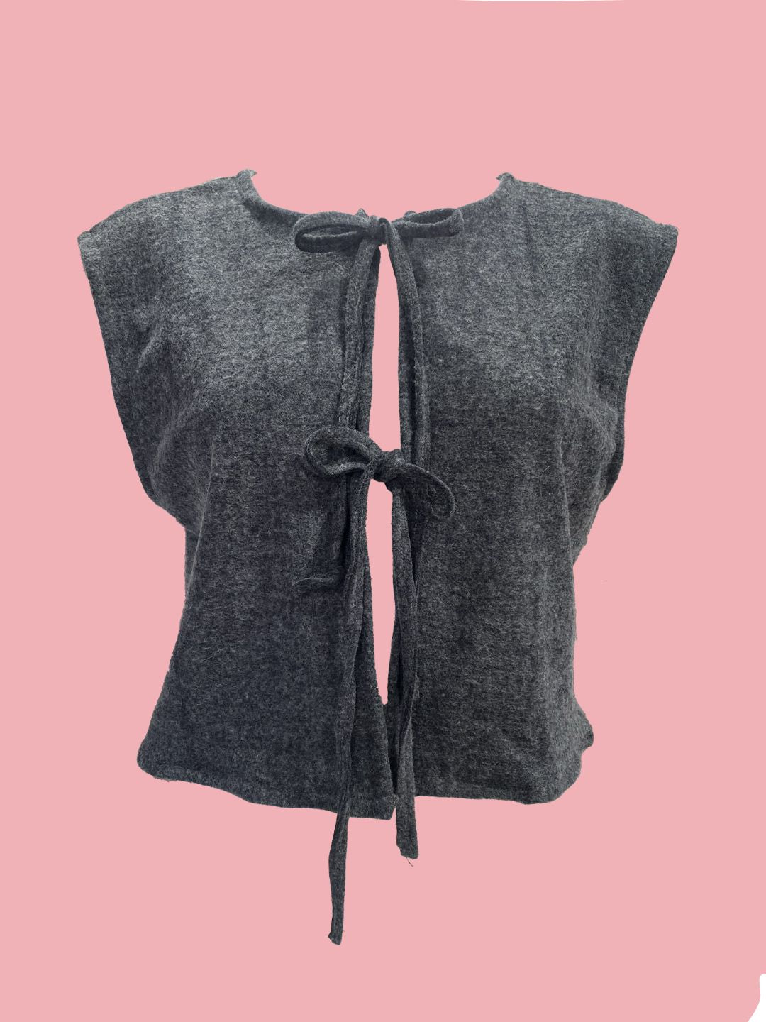 Gilet Fiocchi Grigio Antracite Ribes of LOVE