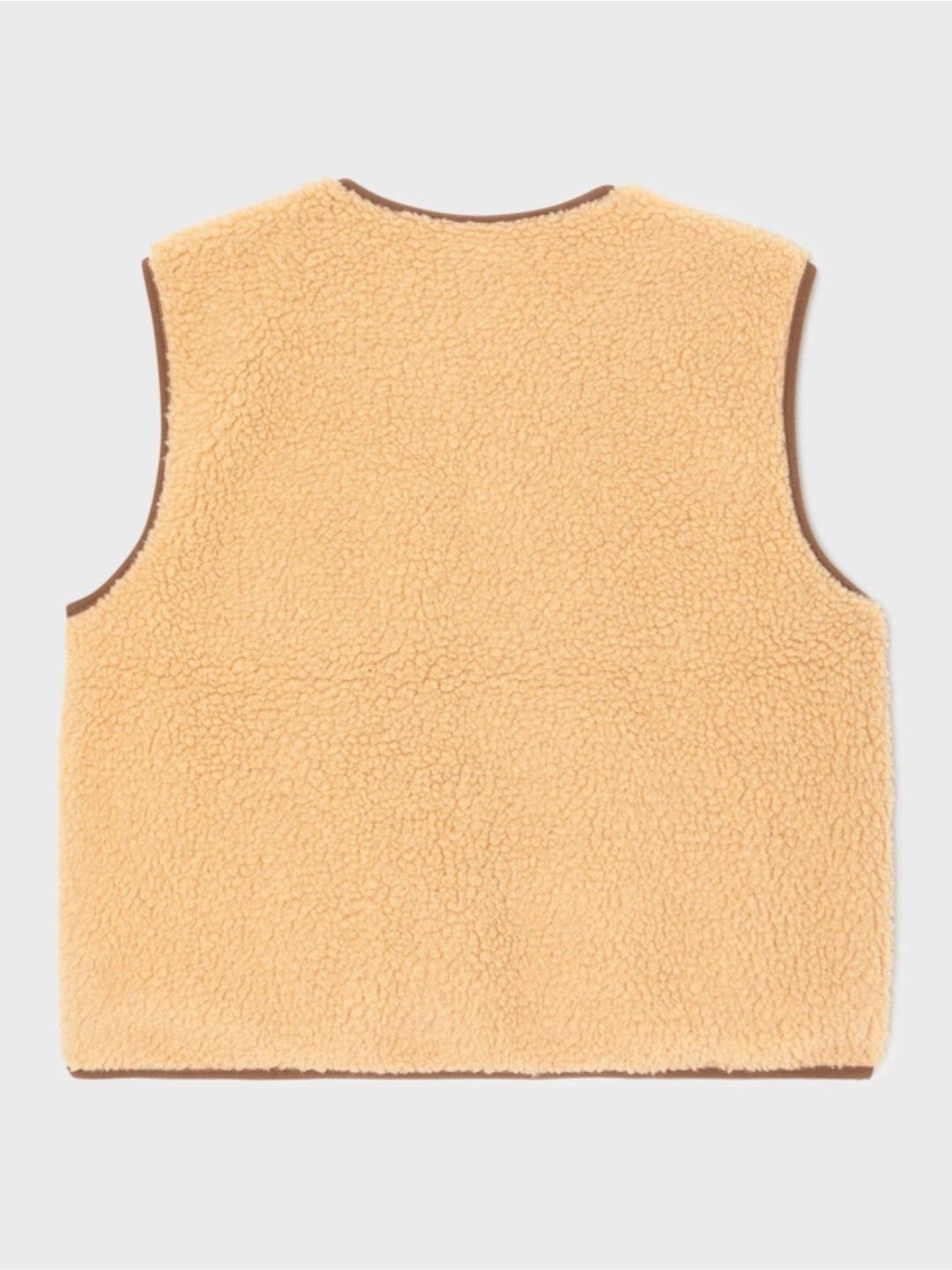 Gilet da donna Sherpa Beige