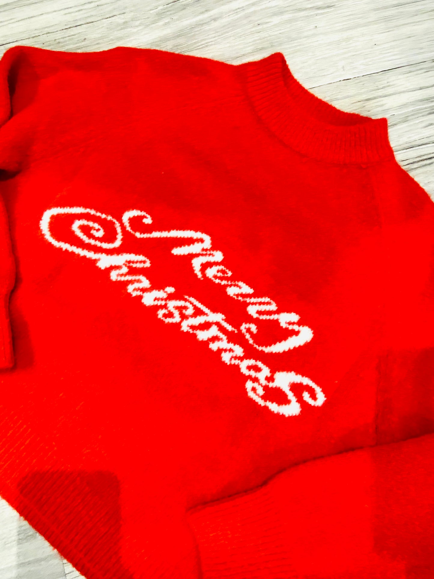 MAGLIONE NATALIZIO MERRY CHRISTMAS