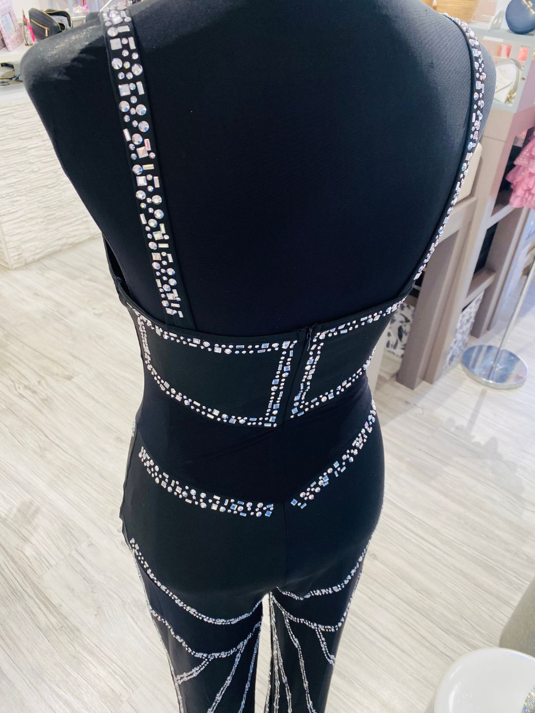 JUMPSUIT ELEGANTE STRASS 732572-1