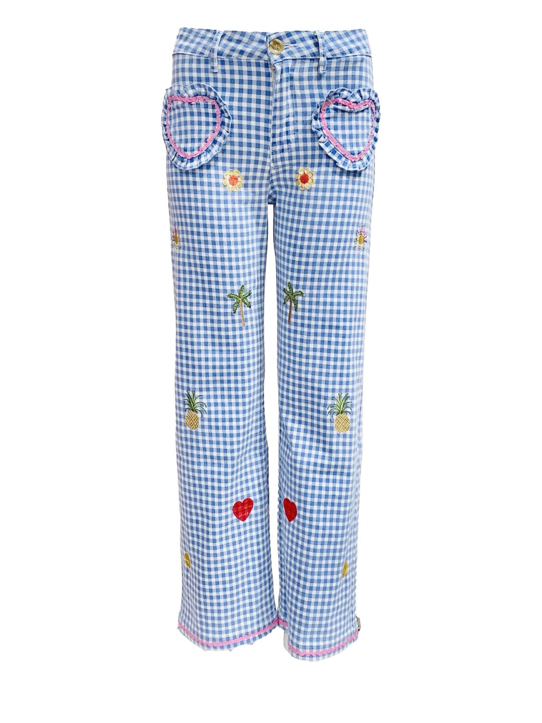 Jeans in vichy