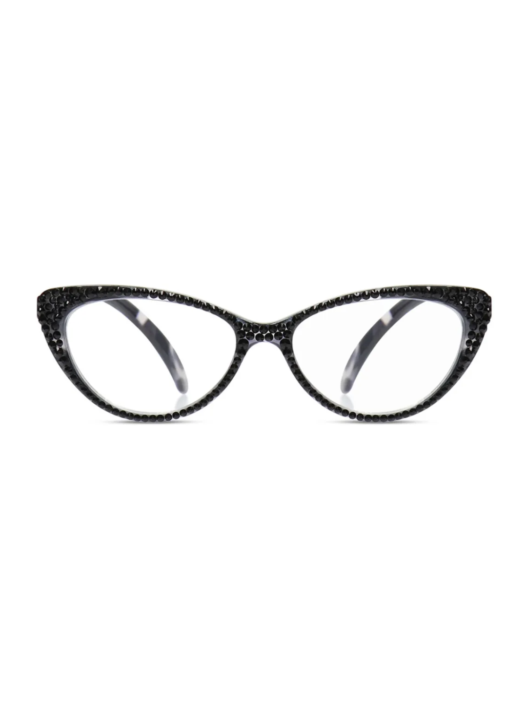 ABELLA BLACK JIMMY CRYSTAL NEW YORK READING GLASSES JCR468B