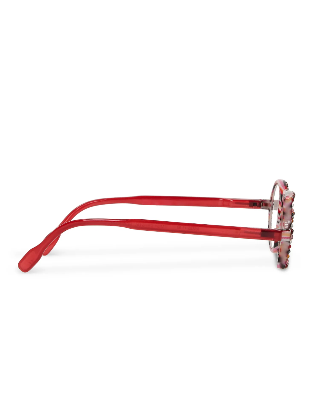 KATRINE RED JIMMY CRYSTAL NEW YORK READING GLASSES JCR562