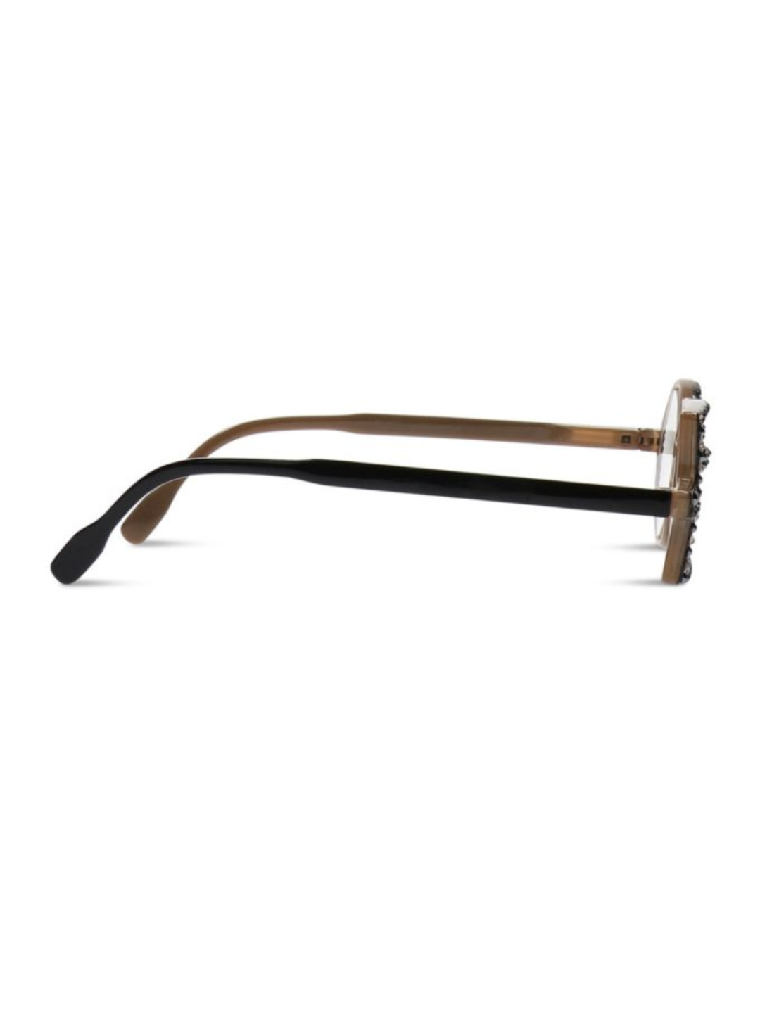 KATRINE BLACK JIMMY CRYSTAL NEW YORK READING GLASSES JCR562GREIGE