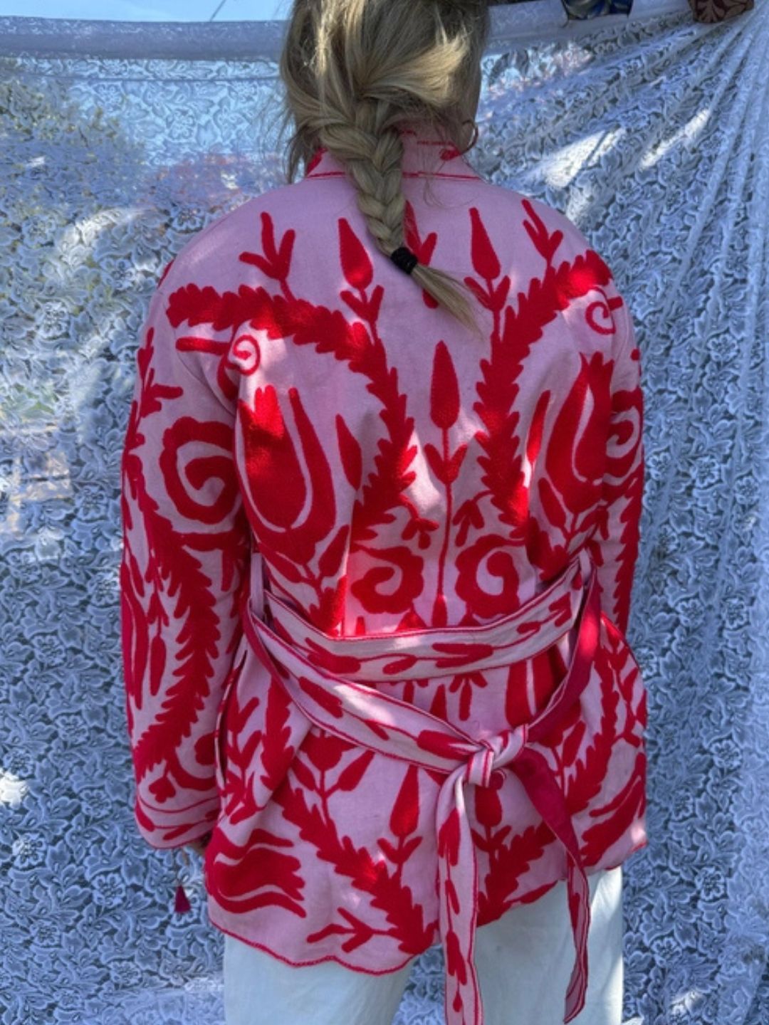Kimono Suzani Banjara Rosa