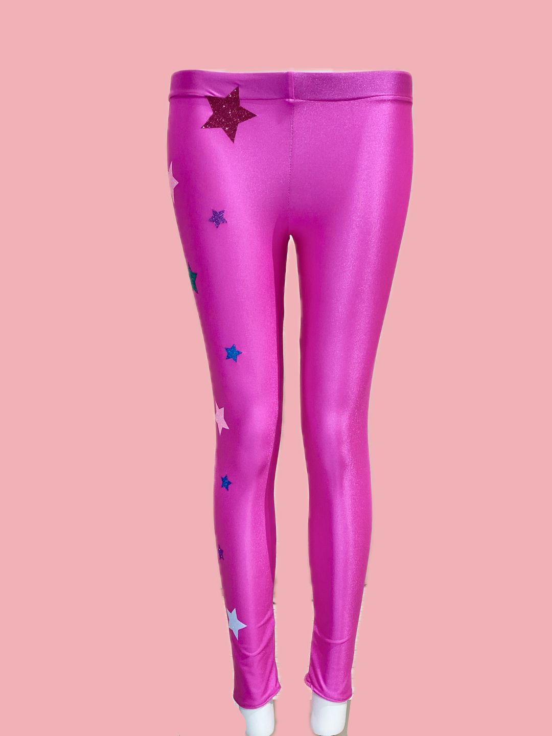 LEGGINS FUCSIA CON STELLE Ribes of LOVE