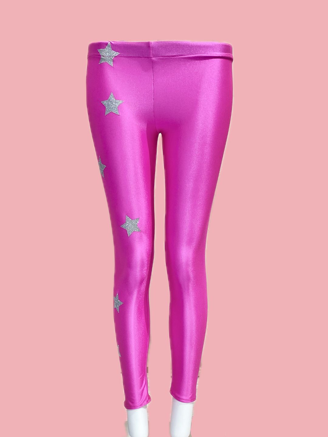 LEGGINS FUCSIA CON STELLE Ribes of LOVE