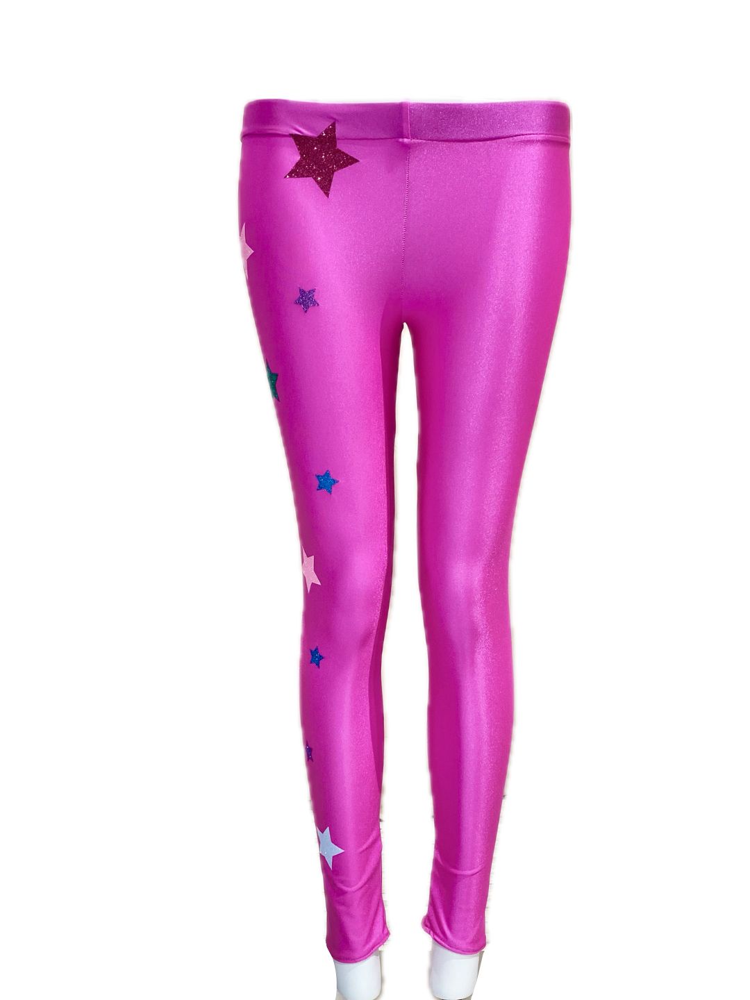 LEGGINS FUCSIA CON STELLE Ribes of LOVE