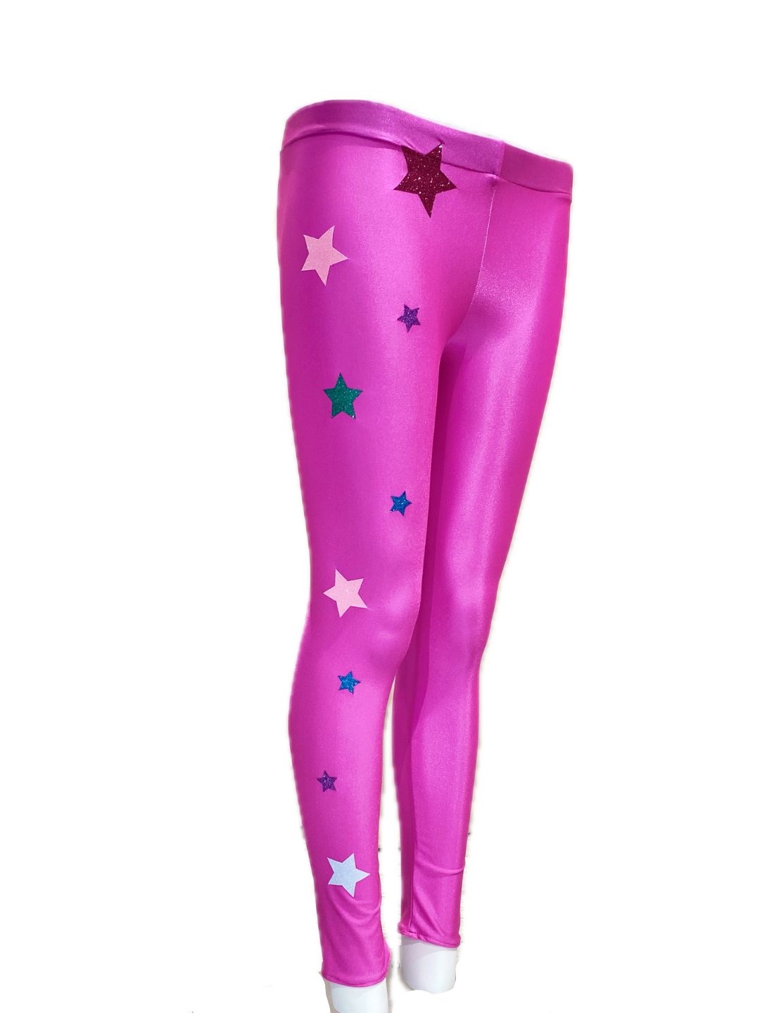 LEGGINS FUCSIA CON STELLE Ribes of LOVE