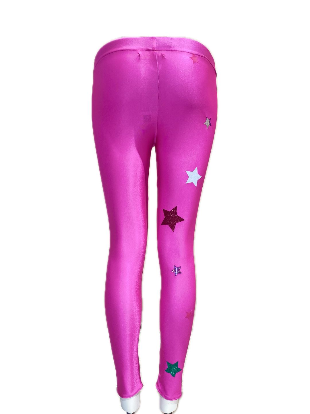 LEGGINS FUCSIA CON STELLE Ribes of LOVE