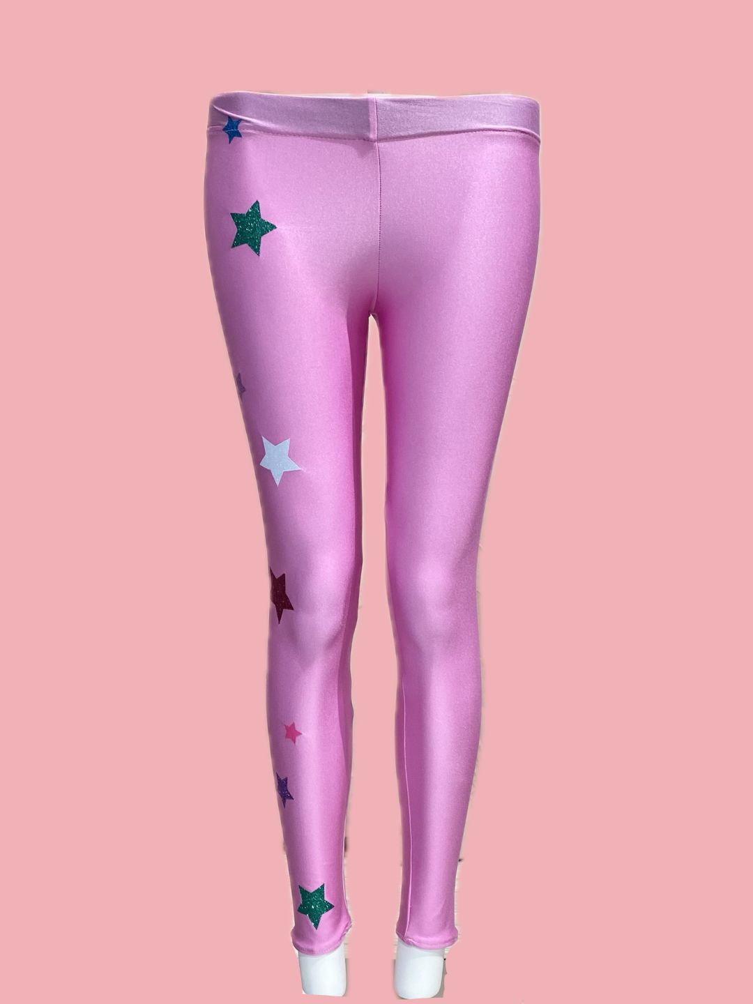 LEGGINS ROSA CON STELLE Ribes of LOVE