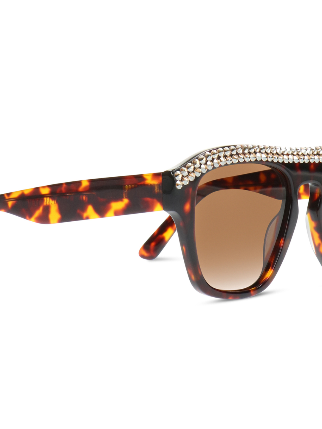 LORETTA MARRONE JIMMY CRYSTAL NEW YORK SUNGLASSES GLT1021.C1